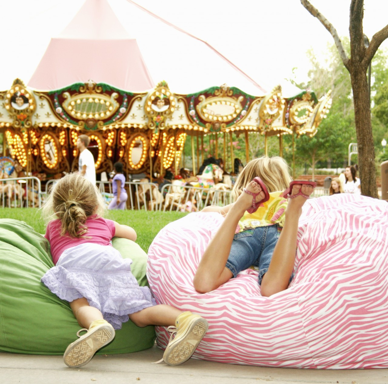 monogrammed bean bag chair