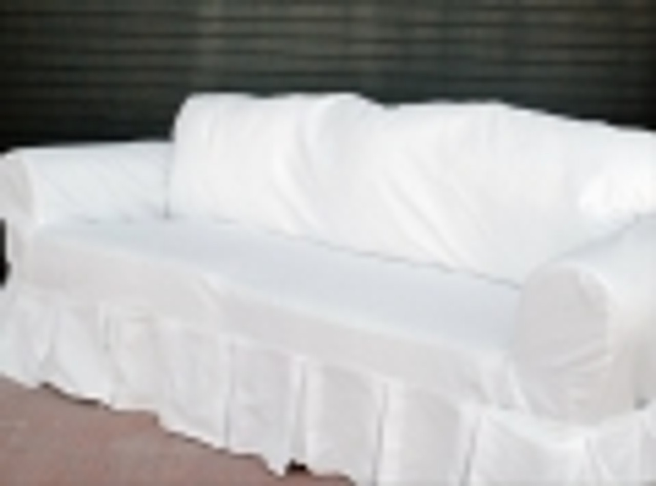 Boxpleat Tailored Square Cushion Slipcovers