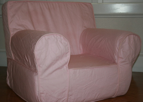 Ugly-Where Chair Slipcover - Regular Size - Free Personalization - Blush Pink