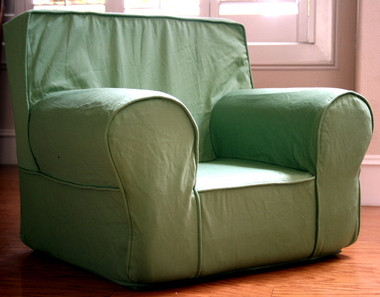 Ugly-Where Chair Slipcover - Oversized - Free Personalization - Green