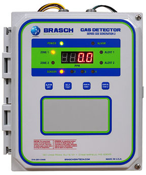E3Point Standalone (E3SAH) Gas Monitor (120 VAC) TG Technical Services