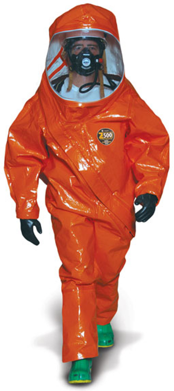 ボール HAZMAT DuraChem 500 Class 1 & 2, Hazmat/CBRN Encapsulated Suit REAR