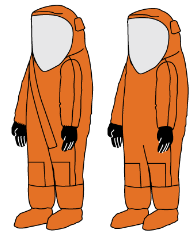 ボール HAZMAT Kappler Zytron 500 Training Suits | Protective Chemical Suit