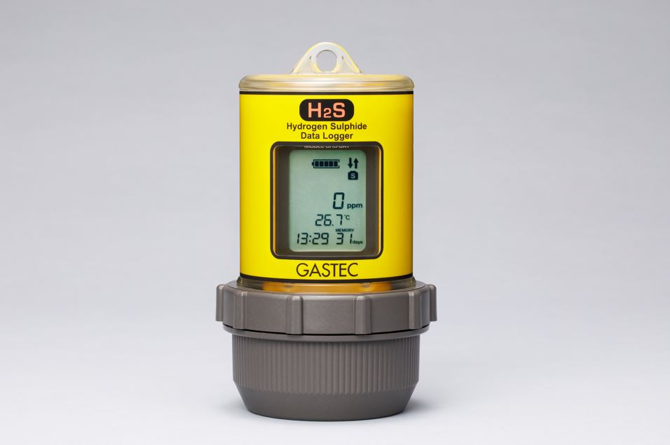Gastec Hydrogen Sulfide Data Logger - Manhole Odor Investigations