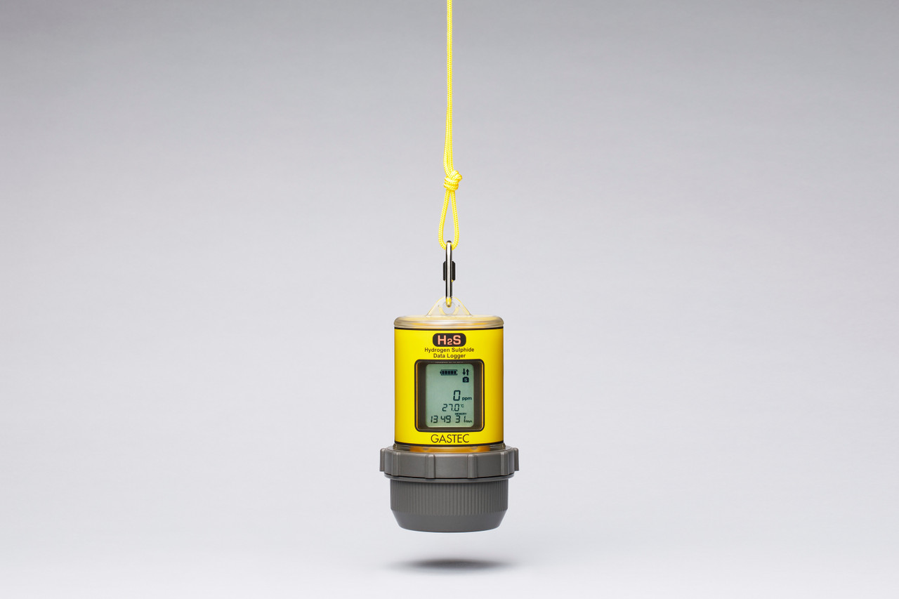 Gastec Hydrogen Sulfide Data Logger - Manhole Odor Investigations