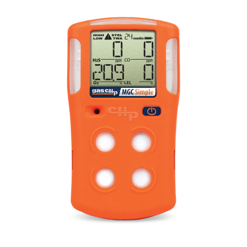Gas Clip Technologies Multi Gas Clip Simple 2 Year 4 Gas Detector Gas Clip Technologies Multi Gas Clip Simple 2 Year 4 Gas Detector