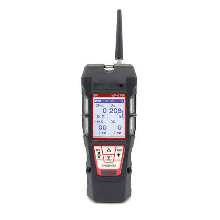 RKI Instruments GX-6100 - Gas Monitor Common Configurations with CHARGER