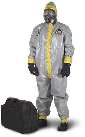Kappler Zytron 200 Coverall with Hood, Elastic Wrists - Bound