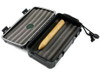 Cigar Caddy Black 10 Stick Travel Cigar Humidor