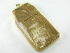 Shimmering Cigarette Pack Holder with Jeweled Clasp