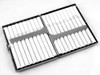 Silver Grid Cigarette Case