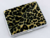 Big Cheetah Fur Cigarette Case
