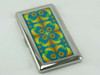 Blue Burst Mirror Cigarette Case