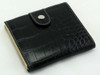 Black Crocodile Snap Cigarette Case