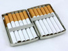 Silver Mesh Cigarette Case