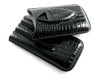 Black Crocodile Cigar Case with Cutter