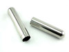 Silver Cigar Tube Gift Set with Flask and Cutter