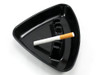 Black Triangle Cigarette Ashtray