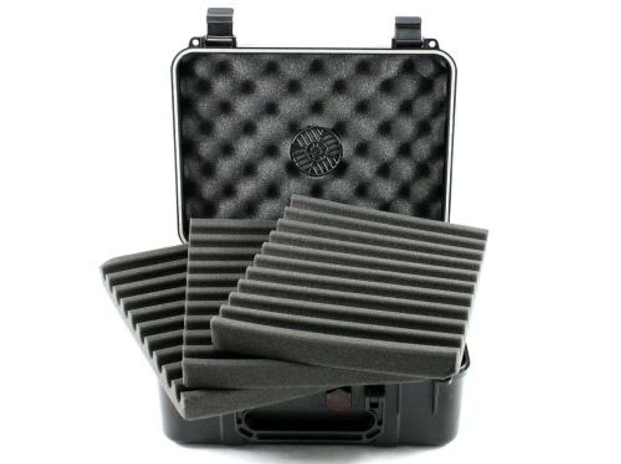 Cigar Caddy Black 40 Stick Travel Cigar Humidor