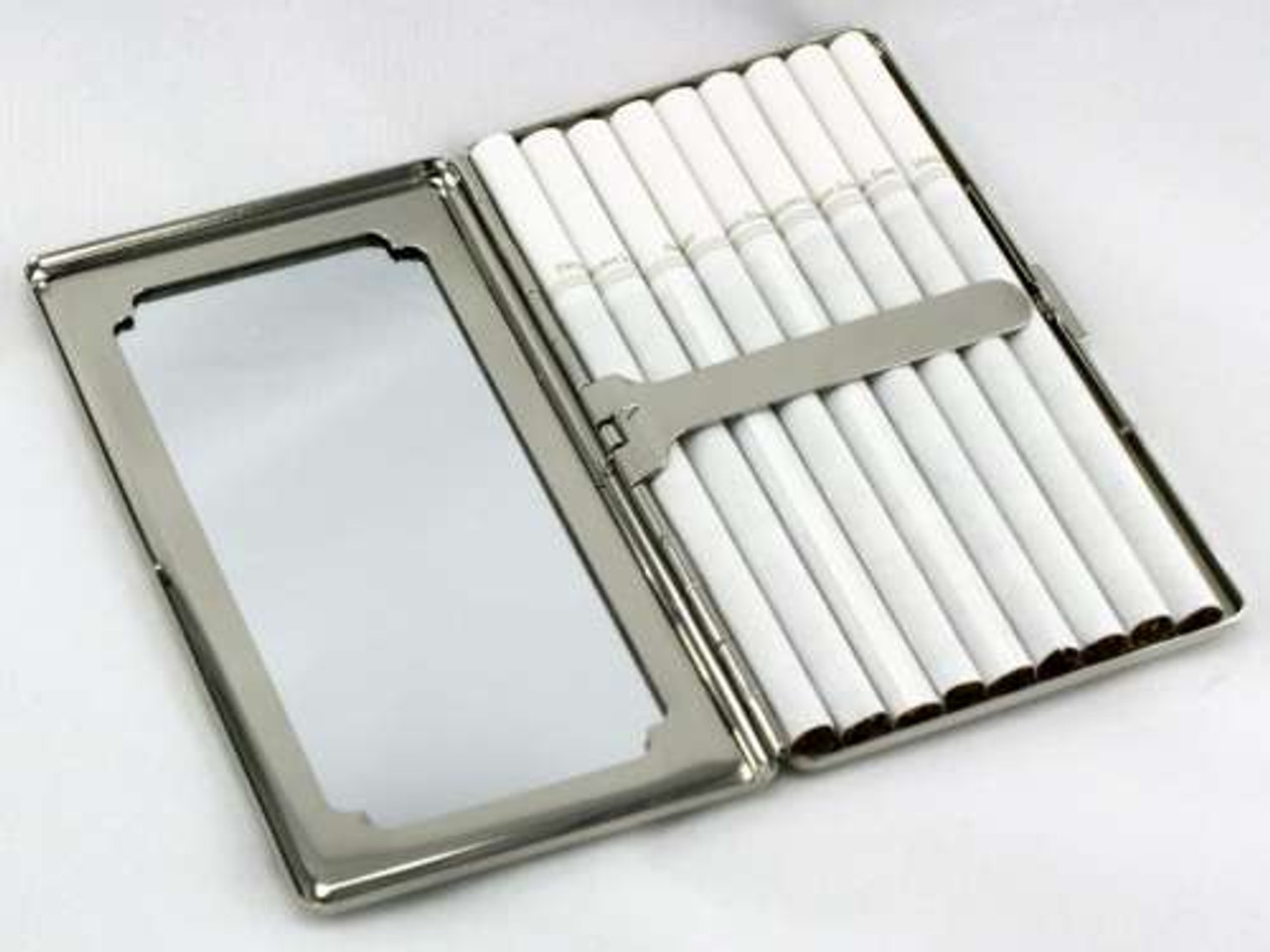 Blue Line Mirror Cigarette Case