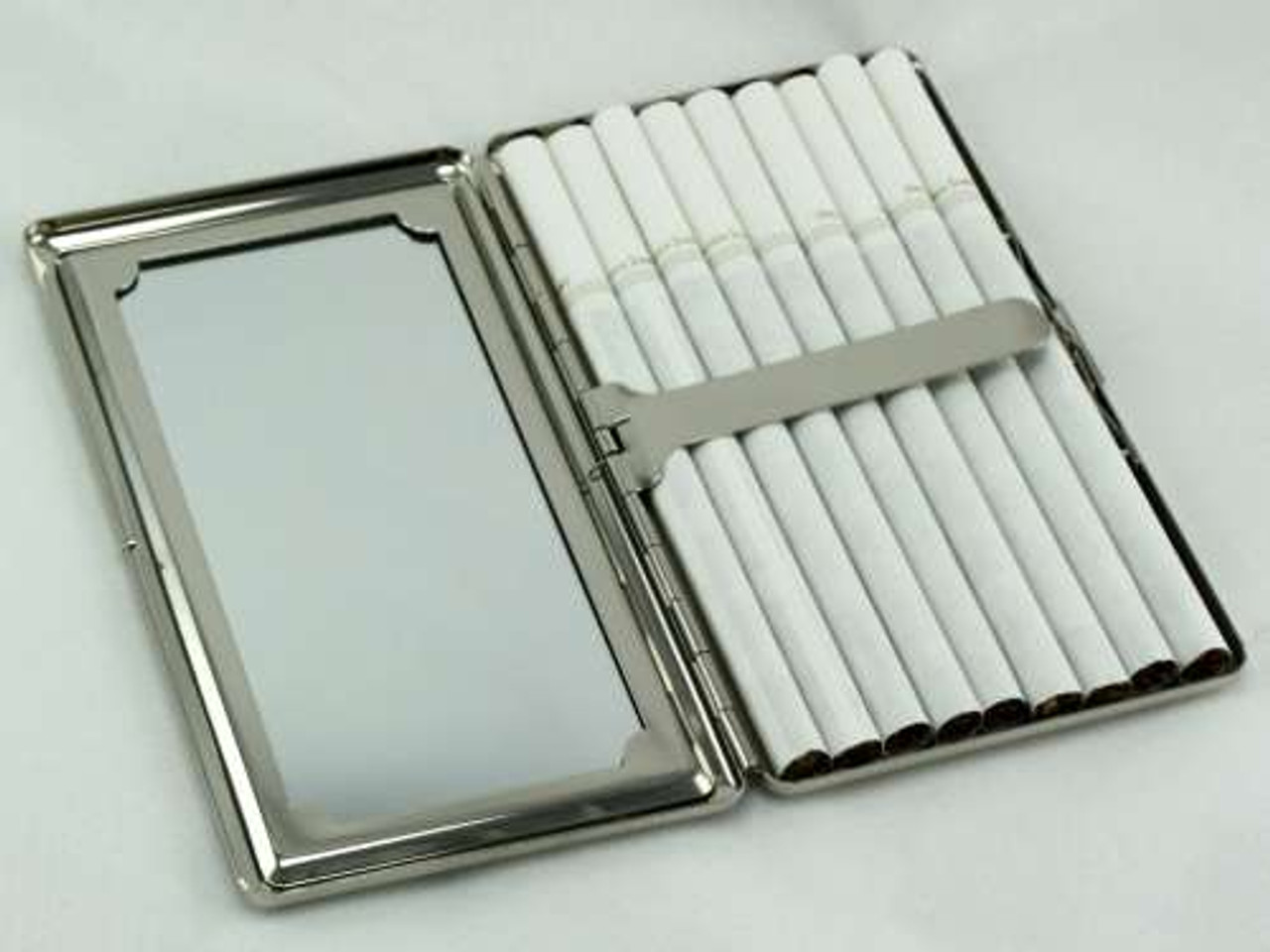 Blue Burst Mirror Cigarette Case