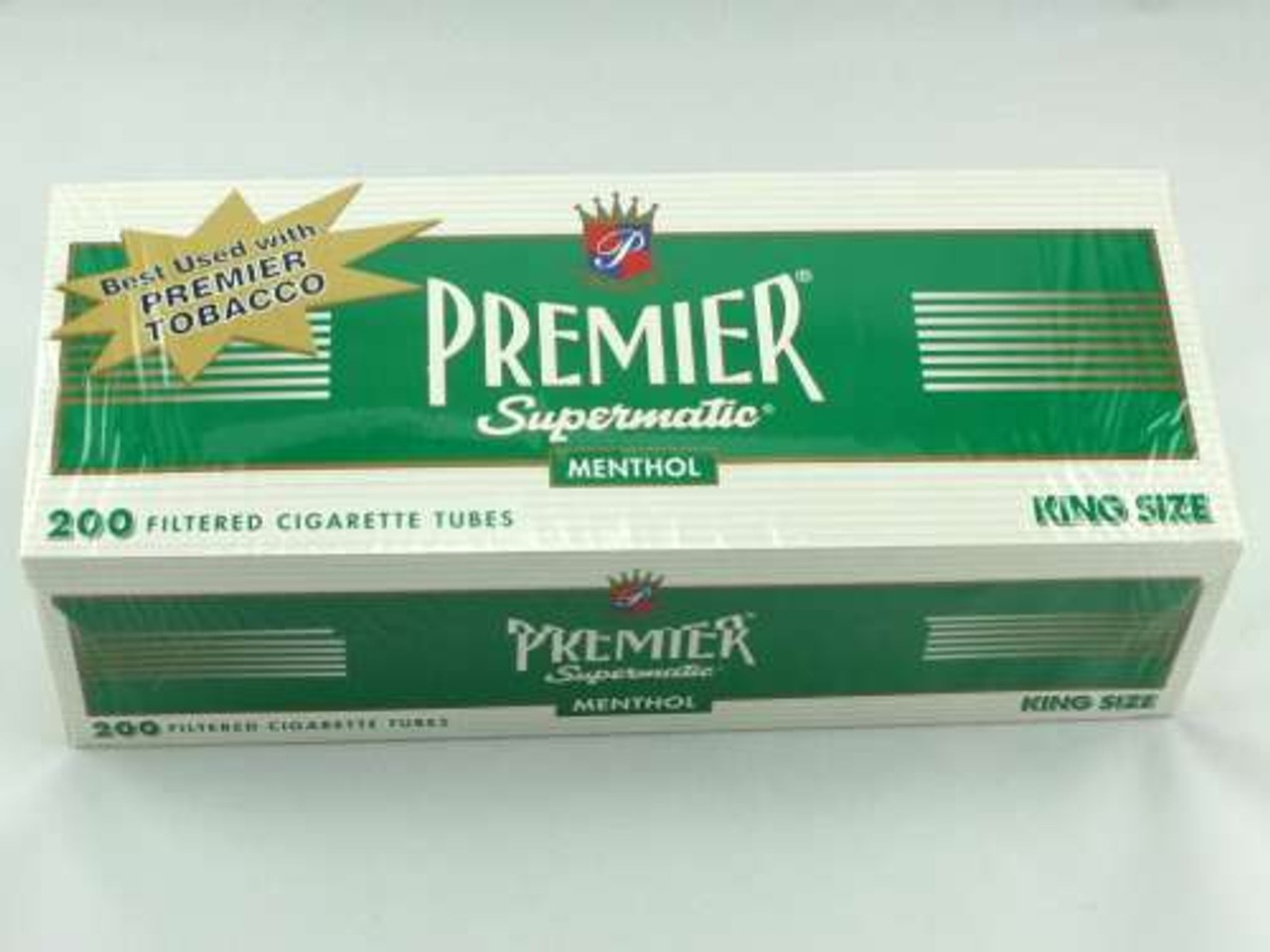 Premier Menthol King Tubes