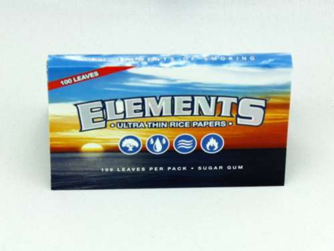 Elements Single Wide Rolling Papers - Double Pack