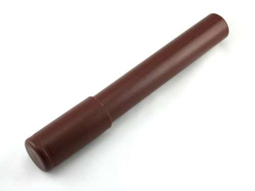 Brown Adjustable Plastic Cigar Tube