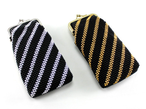 Black Stripe Cigarette Pack Holder