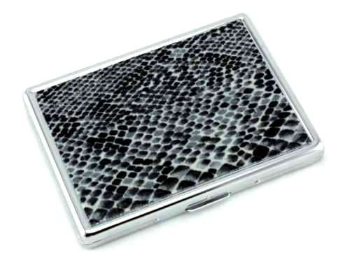Gray Python Cigarette Case