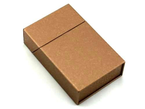 Gold PC Cigarette Pack Holder