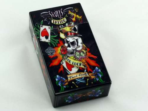 Lucky 100 Tattoo Cigarette Pack Holder
