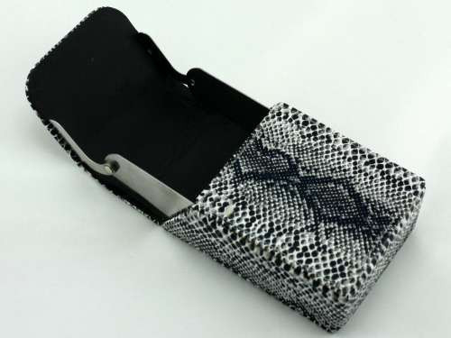 BW Snakeskin Cigarette Pack Holder