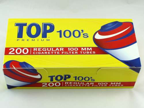  Roxwell Cigarette Tubes 100's with Filters, Smooth Taste,  100mm, Blue (1000 Tubes - 5 Boxes) : Health & Household