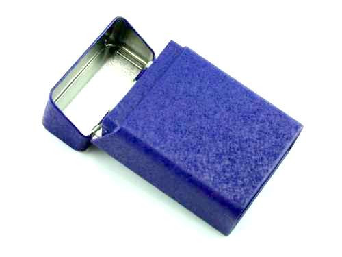 Blue PC Cigarette Pack Holder