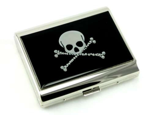 Lucienne Crossbones Cigarette Case