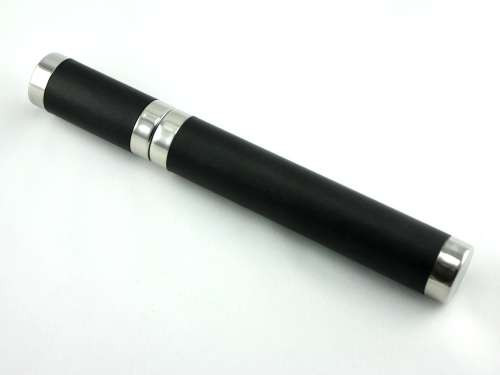 Black Adjustable Plastic Cigar Tube