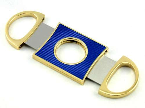 Blue Parker Cigar Cutter