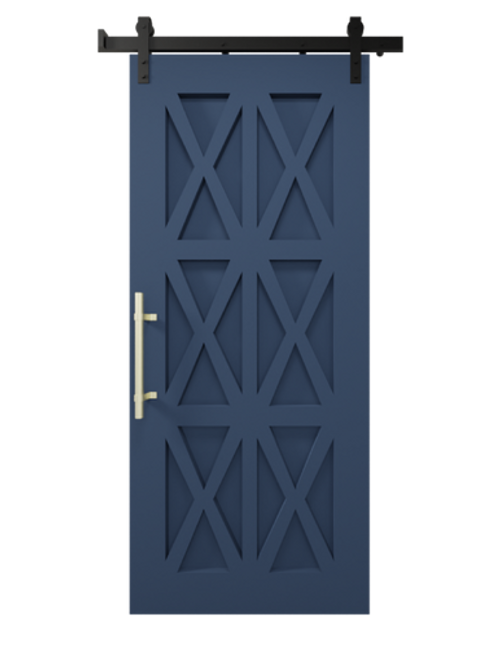 The Harper Custom Wood Six X Barn Door - SW9176