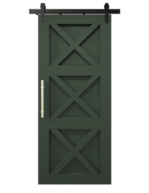 the ava custom sliding barn door olympic range