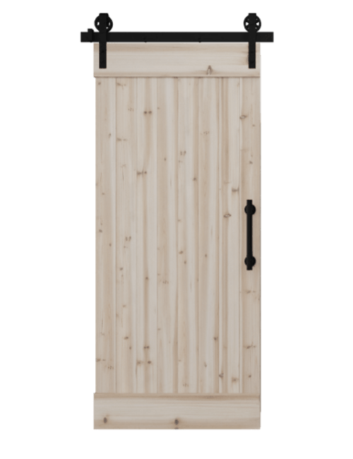 Board & Batten DIY Barn Door Kit without Center Batten | 6 Designs in 1 Box