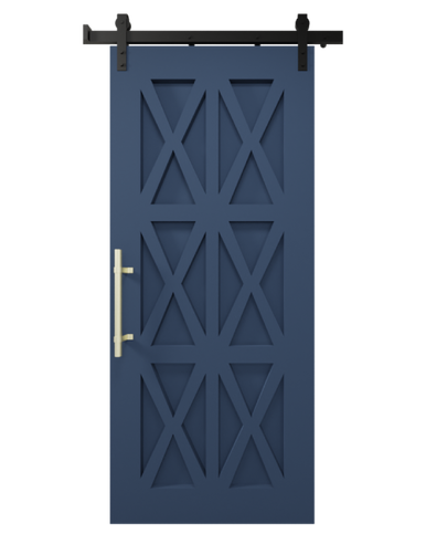 The Harper Custom Wood Six X Barn Door - SW9176