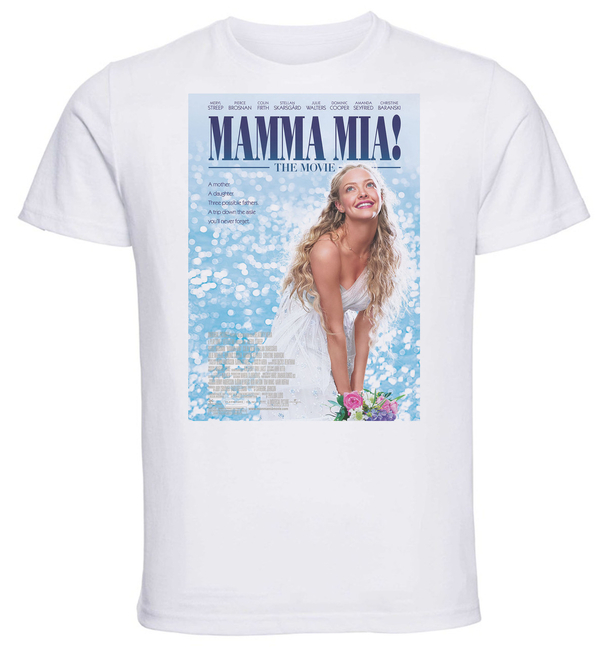T-shirt Unisex - White - Mamma Mia! The 