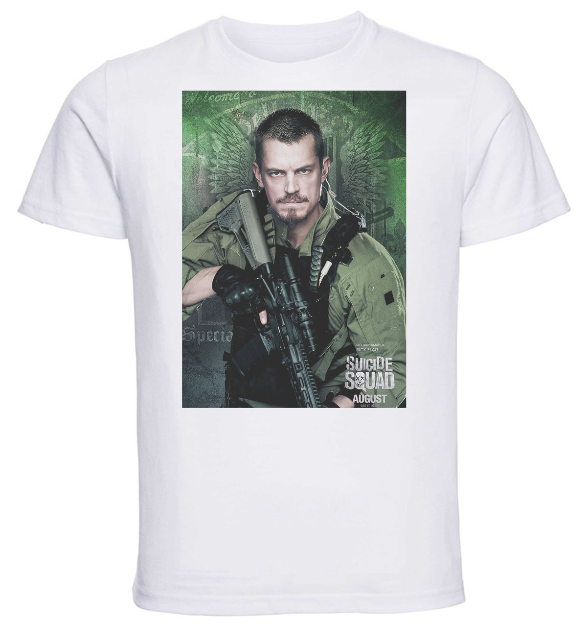 T-shirt Unisex - White - Suicide Squad 