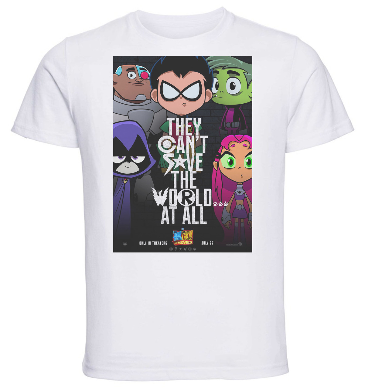 teen titans go shirt