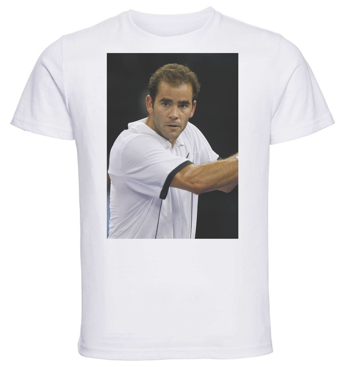 T-shirt Unisex - White - Tennis - Pete 
