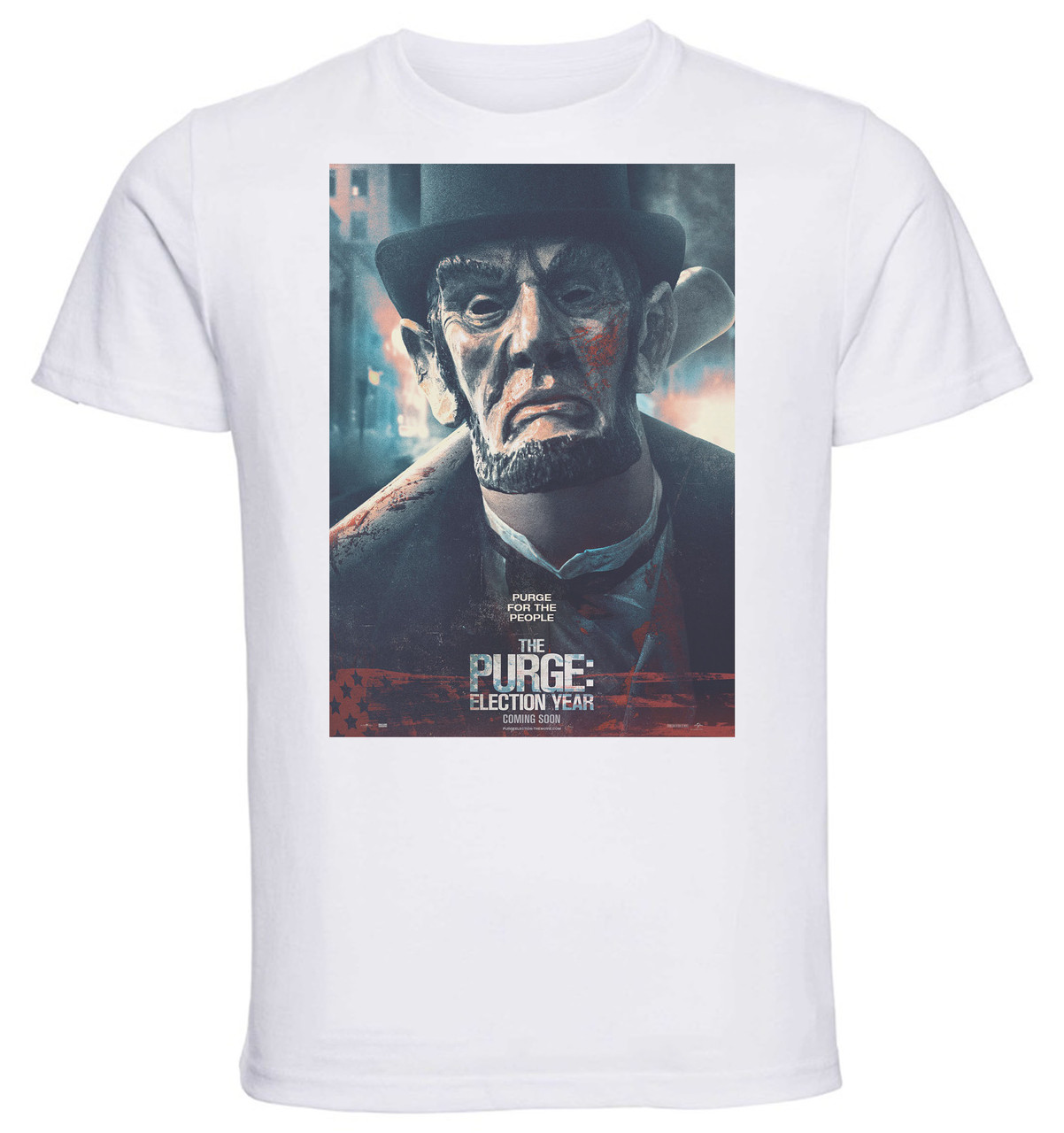 T-shirt Unisex - White - The Purge 