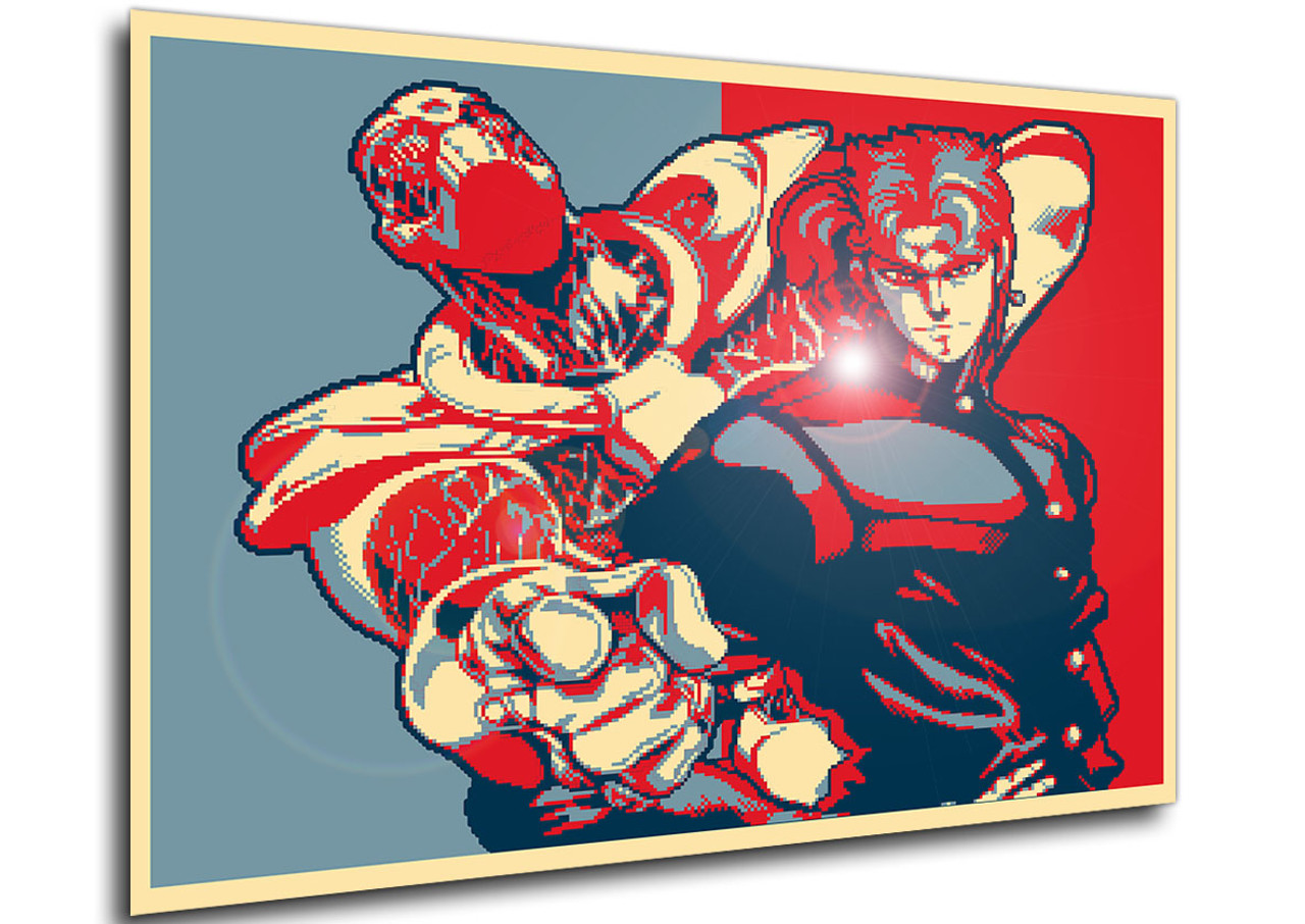 Poster Propaganda Pixel Art Full Jojo All Star Battle Kakyoin V Propaganda World Balanced type, with an emphasis on zoning/applying pressure from any range. full jojo all star battle kakyoin v