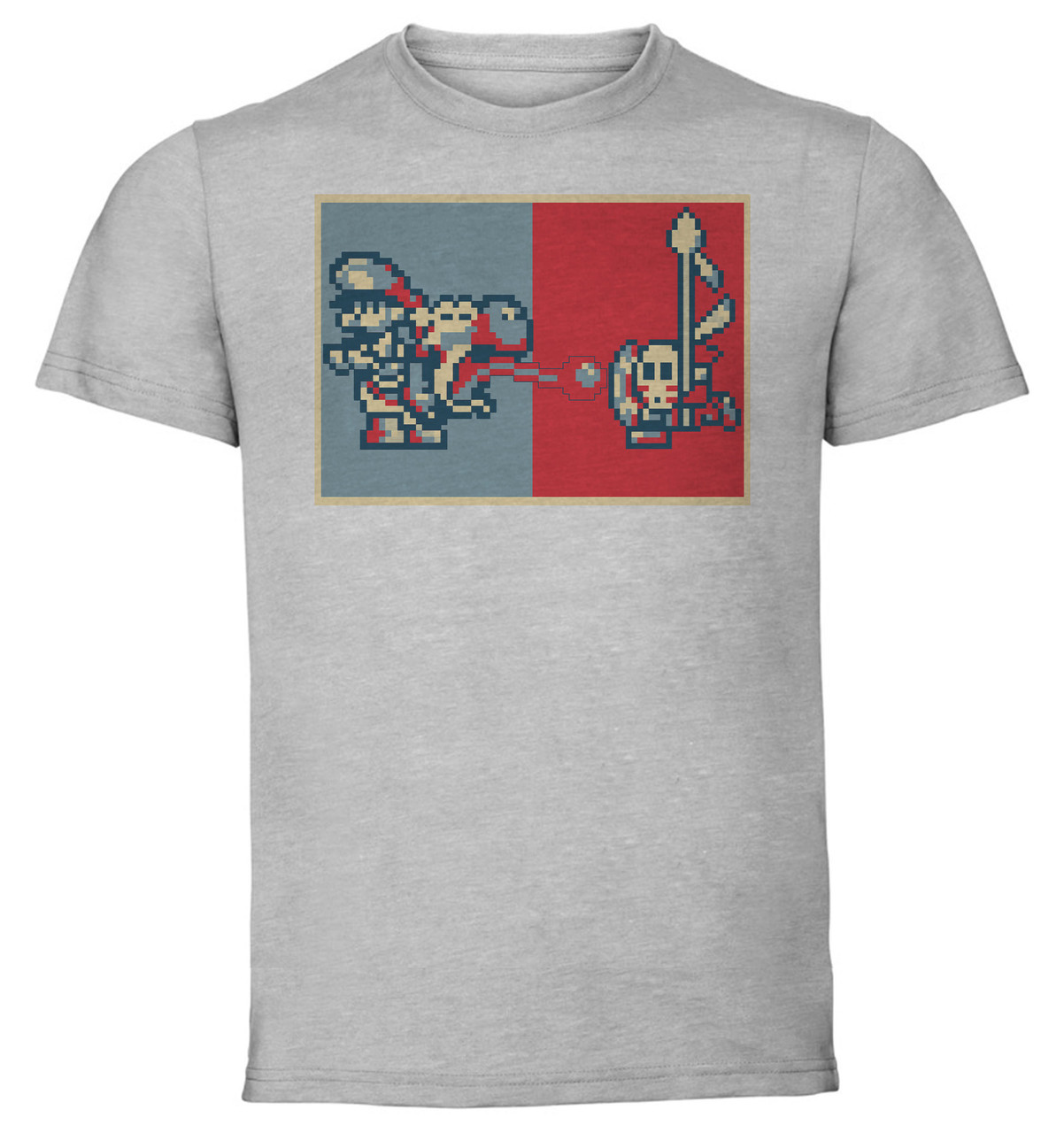 Gray Shirt Propaganda Full Pixelart Full Yoshi S Island Yoshi Baby Mario Variant Propaganda World