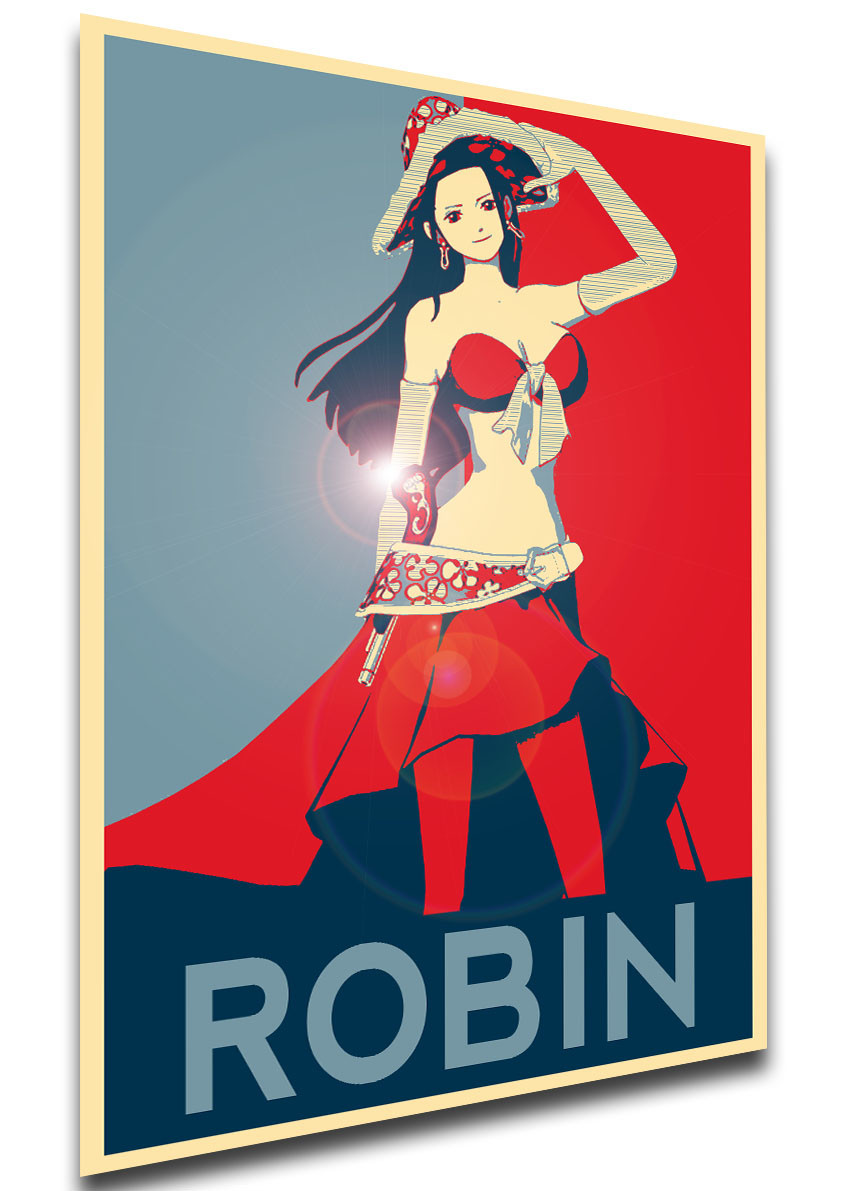 Poster - Propaganda - One Piece - Nico Robin variant - Propaganda